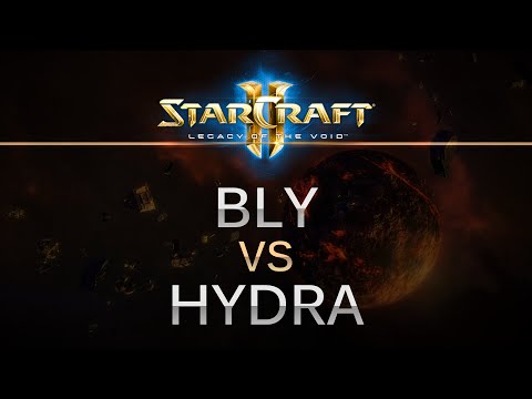 StarCraft 2 -- Legacy of the Void -- Bly (Z) v hydra (Z) on Ruins of Seras