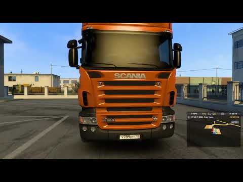 Euro Truck Simulator 2 1.40 СПб-Таллин (Scania R580 6x2)