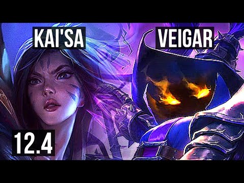 KAI'SA & Leona vs VEIGAR & Soraka (ADC) | 8/1/3, 900K mastery, 300+ games | EUW Master | 12.4