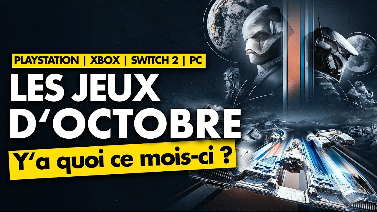 TOP 10 des sorties jeux vidéo en OCTOBRE 2026 ! 🎮