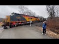 TRAIN TRACKERS TRACKING TRAINS CSX HERITAGE CHESSIE