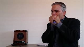 Video thumbnail for Bottle 'O Blues mic and Smokey amp demo by Bottle 'O Blues