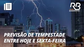 ALERTA: Previsão de chuva forte em São Paulo | Manhã Bandeirantes