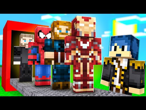 LA FABBRICA DEI SUPEREROI DI STEF! - MINECRAFT