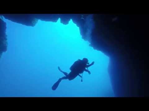 Cave diving near Dubrovnik 2015