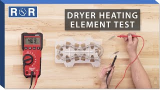 Samsung DC47-00019A Continuity Test (Dryer Heating Element)