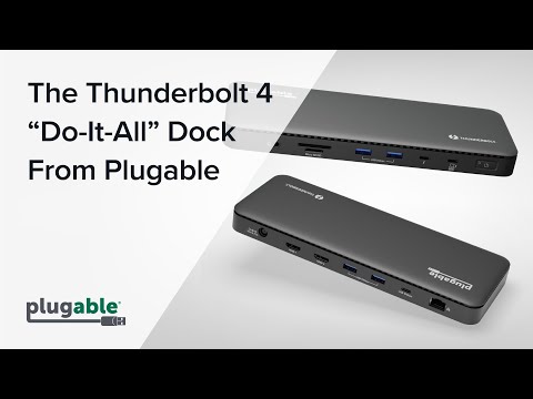 The Thunderbolt 4 “Do-It-All” Dock From Plugable