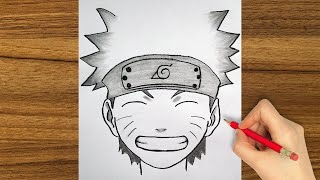 Easy Anime Drawing || How to Draw Anime step-by-step || Easy Drawing for Beginners