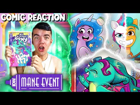 SPARKY IS FABULOUS! | FaolanCortez's COMIC REACTION: My Little Pony IDW G5 "Mane Event"