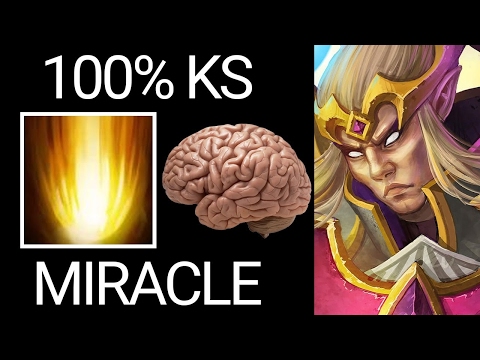 The 9K Level of KS 100% Sunstrike Miracle invoker Brain Hack Dota 2 - Otis Gonzalez