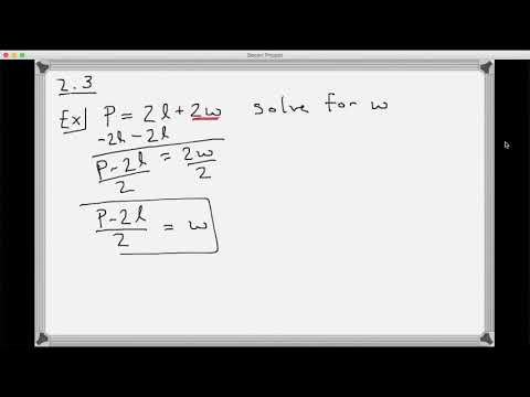 Section 2.3: Manipulating Formulas
