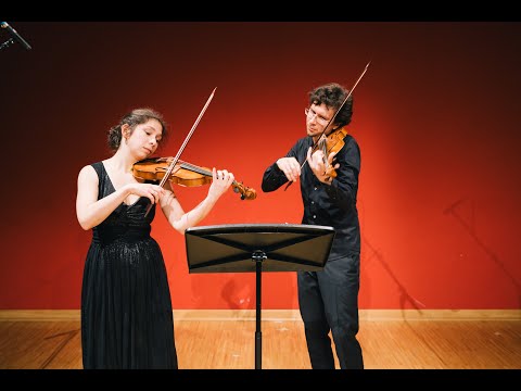 W.A.Mozart. Sonata no.8 in A minor, KV 310, Allegro maestoso in arrangement for 2 violins