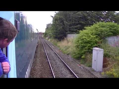 Onboard the ATW WAG windowhanging from Crewe - Chester 10/08/13