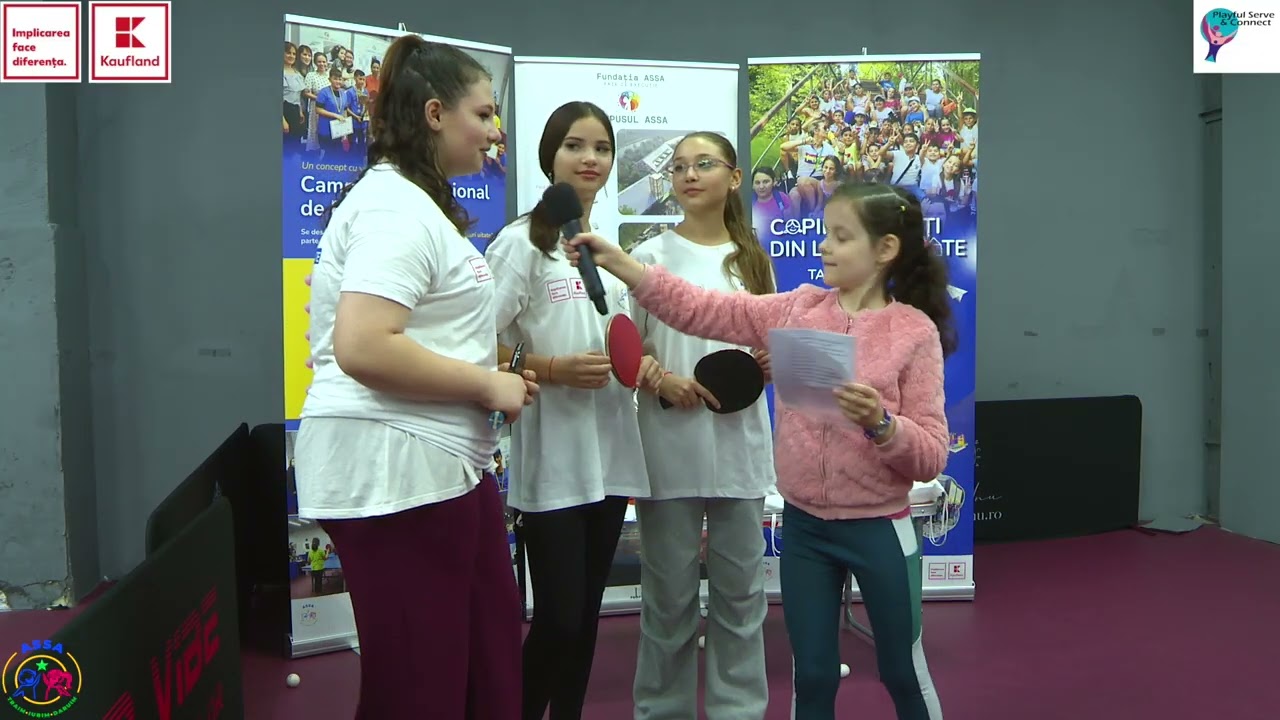 Taberele ASSA - Campionatului Național de Tenis de Masă, comunitatea Ciuperceni, județul Teleorman