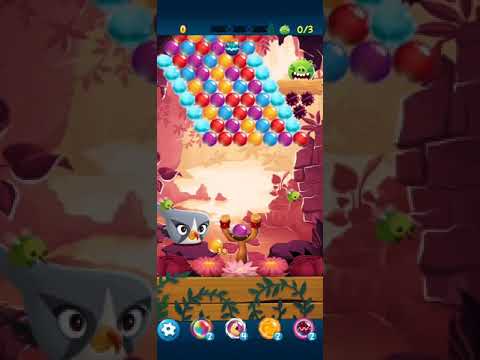 Angry birds pop bubble shooter level 313 NO BOOSTERS |#AngryBirdsPopBubbleShooter