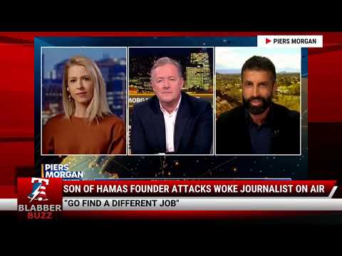 Watch: Son Of Hamas Founder Attacks Woke Journalist On Air