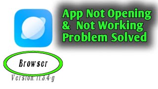 How to Fix Browser Not Working & Not Opening in Android Problem Solved