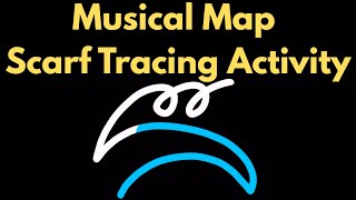Rondo Alla Turca- Musical Map Scarf Tracing Video (Mozart)