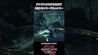 太刀で5連カウンターするハンター【モンハンサンブレイク】