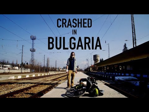 CYCLING BERLIN TO ASIA - Ep. 5 / CRASHED IN BULGARIA