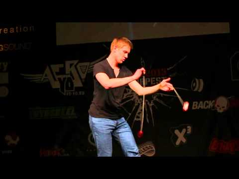 EYYC 2013 Budapest - European Yo-Yo Championship - 2A Division 3rd Place Jan Bubak