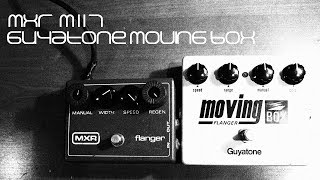 Video thumbnail for MXR M117 Flanger vs. Guyatone Moving Box by Joe Perkins