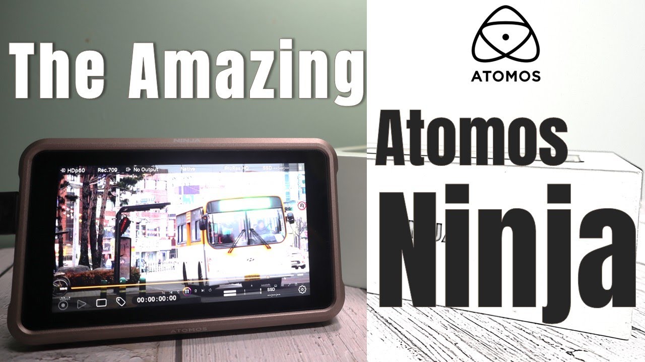 Atomos Ninja Unboxing & Full Hardware Walkthrough | 5-Inch Monitor-Recorder Review