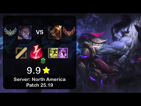 Sylas Mid vs Akshan - NA Challenger - Patch 25.19
