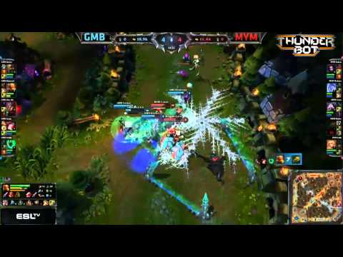 [W9D1 GMB vs MYM] GMB Gank botlane : 3 for 0
