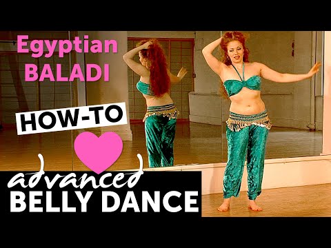 From "Belly Dance Egyptian Style: The Baladi" with Ranya Renée | Full How-to → WorldDanceNewYork.com