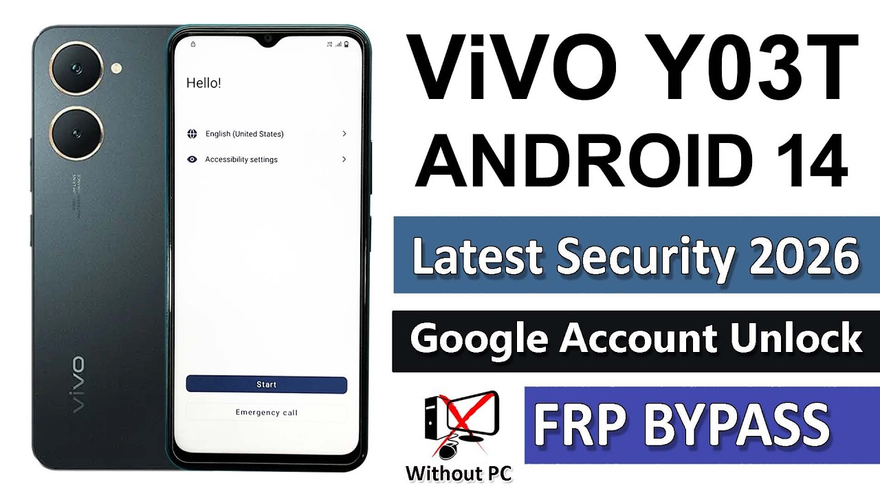 VIVO Y03T GOOGLE ACCOUNT BYPASS 💯| VIVO Y03T GMAIL ACCOUNT BYPASS 💯| VIVO GOOGLE LOCK REMOVE | FRP