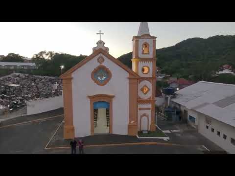 Vôo de drone DJI Neo com rádio controle RC-N3 Praia Grande até a Praia do Cascalho
