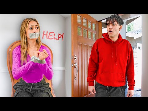 I CAME HOME AND SAW MY GIRLFRIEND TIED UP *Scary*