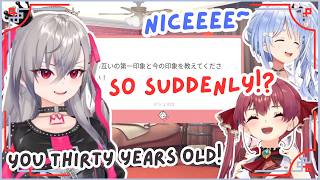 Pekora and Marine Were NOT Ready for Riona’s SUDDEN Age Roast! 😂💀 | Hololive Clip