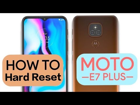 Moto E7 Plus (XT2081-1, XT2081-2) Hard Reset OR Unlock Pin, Pattern, and Password lock