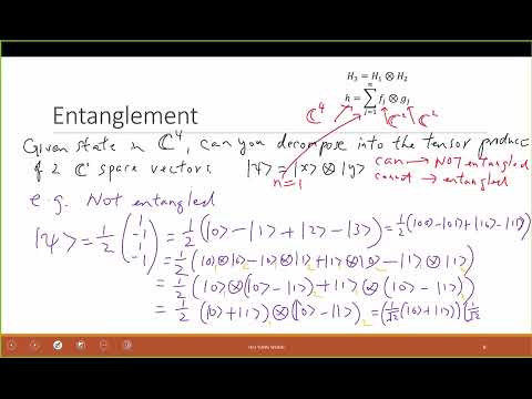 Lecture 10-3, Ch13-2 Quantum Entanglement