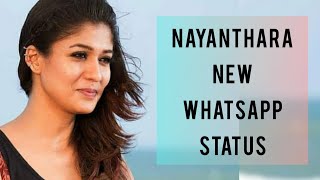 Nayanthara | Nayanthara whatsapp status video