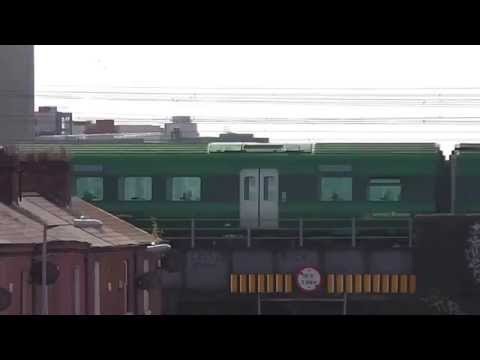 IE 29000 class mixed livery & 29000 DMU @ Newcomen Junction, Dublin