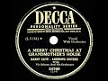 1949 Danny Kaye & The Andrews Sisters - A Merry Christmas At Grandmother’s House - The78Prof 1949 Danny Kaye & The Andrews Sisters - A Merry Christmas At Grandmother’s House