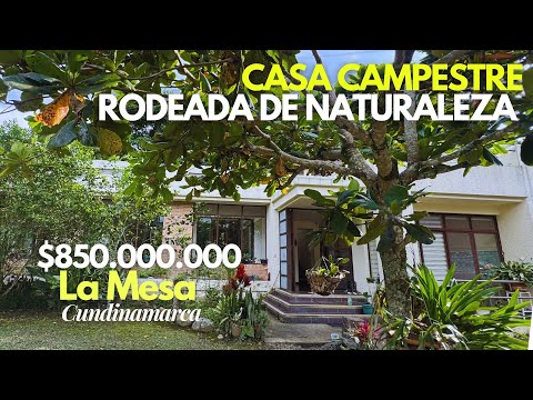 Casa Campestre en Conjunto privado / La Mesa Cundinamarca 