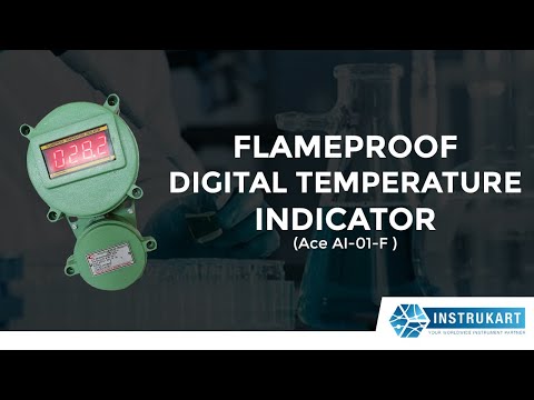 Flameproof Temperature Indicator