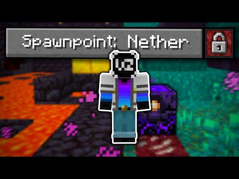Beating Minecraft, But I Start in the Nether... Again