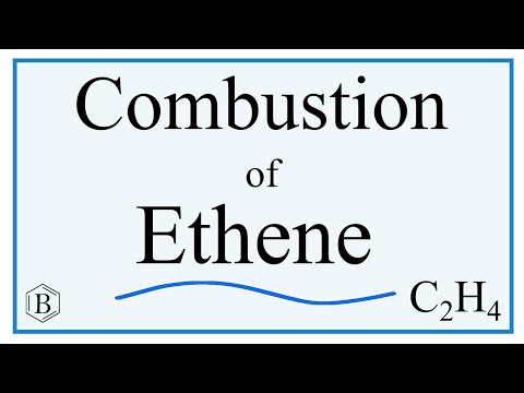 Balancing the Equation the Combustion of Ethene (C2H4)