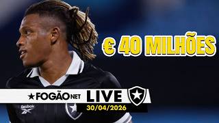 FOGÃONET LIVE: BOTAFOGO ESPERA VENDA RECORDE POR DANILO | SAF PEDE MULTA PARA RESCISÕES UNILATERAIS