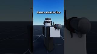 Chance mains in forsaken: #forsaken #shorts #roblox #memes #funny #robloxmemes #shorts #animation