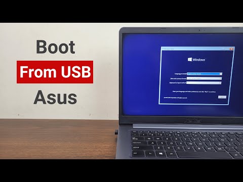 How to Boot from USB Drive on Asus Laptop