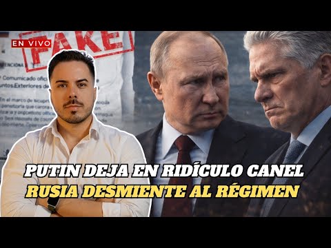 🔴Rusia desmiente al castrismo, Díaz-Canel queda en ridículo y La Habana colapsa por la basura
