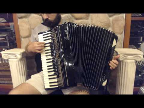 SCANSUPVI2S120BK - Black Scandalli Super VI 2S Piano Accordion LMMH 41 120 $8999