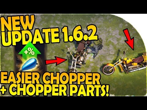 NEW UPDATE 1.6.2 - NEW EASIER CHOPPER + CHOPPER PARTS - Last Day On Earth Survival 1.6.2 Update