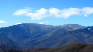 preview picture of video 'Time Lapse - Mt. Mitchell from the Blue Ridge Parkway'